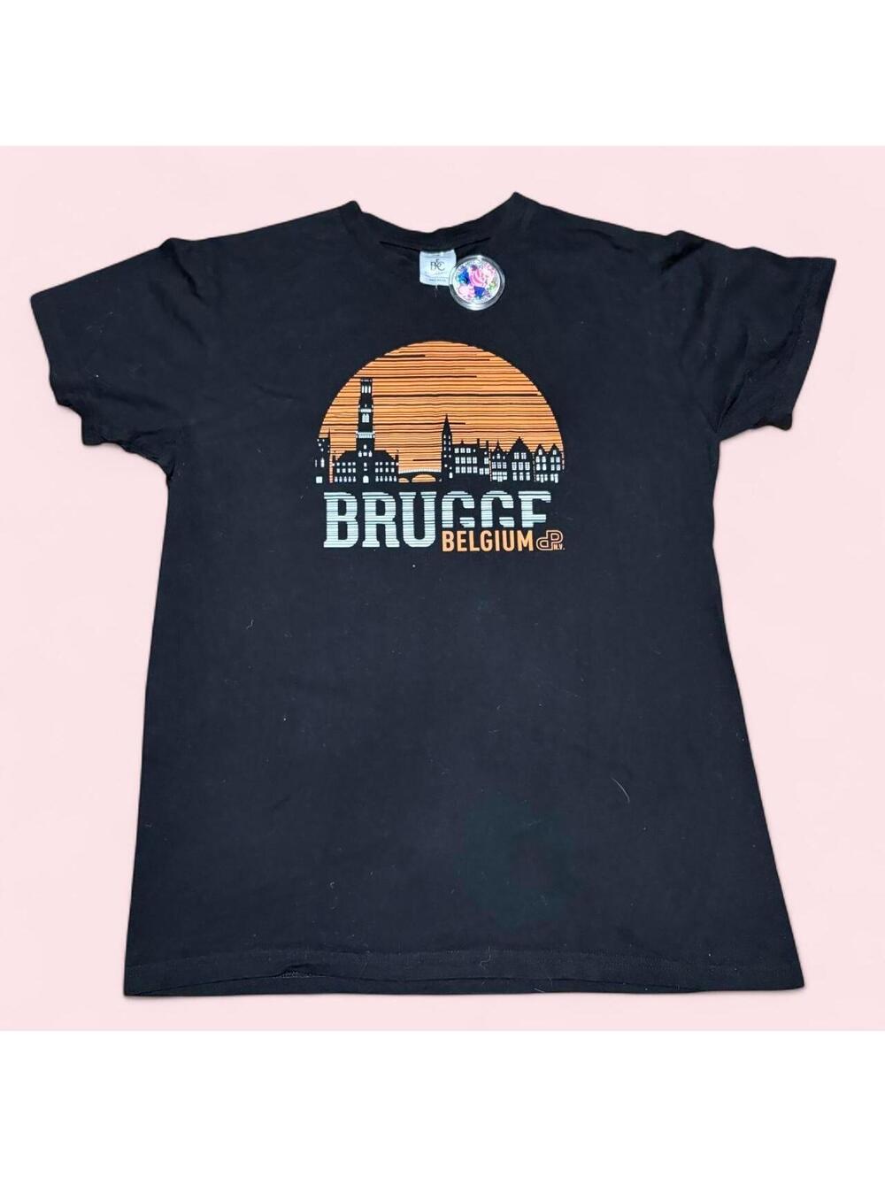 B&C Collection Brugg Belgium Graphic T-Shirt — Size M - 0442 -